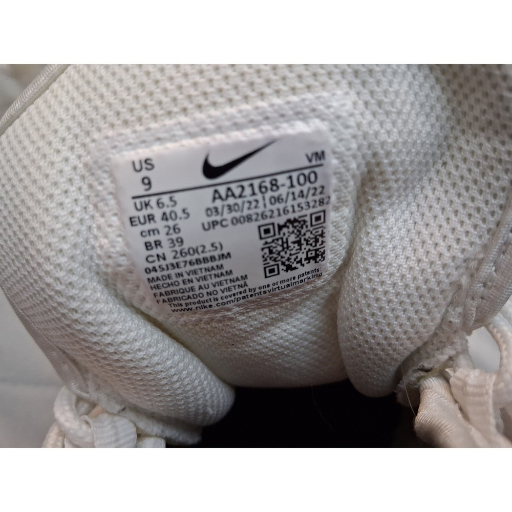 Nike Air Max Axis Women Size 9 White Low Top Running Shoes AA2168-100 - Picture 3 of 14
